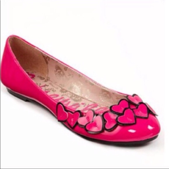 Betsey Johnson Shoes - Betseyville Heart Ballet Flats